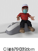 3d People Clipart #1790091 by KJ Pargeter