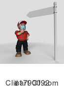 3d People Clipart #1790092 by KJ Pargeter
