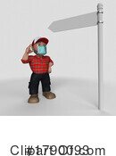 3d People Clipart #1790093 by KJ Pargeter