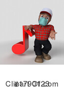3d People Clipart #1790123 by KJ Pargeter