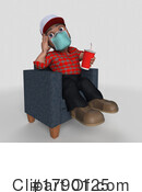 3d People Clipart #1790125 by KJ Pargeter