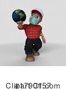 3d People Clipart #1790157 by KJ Pargeter