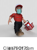 3d People Clipart #1790175 by KJ Pargeter