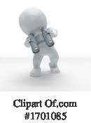 3d Person Clipart #1701085 by KJ Pargeter