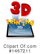 3d Printing Clipart #1467211 by BNP Design Studio