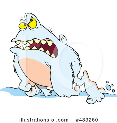 Yeti Clipart #433260 by toonaday