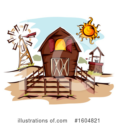 Windmill Clipart #1604821 by BNP Design Studio