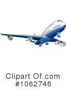 Airplane Clipart #1062746 by AtStockIllustration