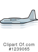 Airplane Clipart #1239065 by Lal Perera