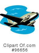 Airplane Clipart #96656 by patrimonio