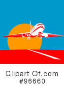 Airplane Clipart #96660 by patrimonio