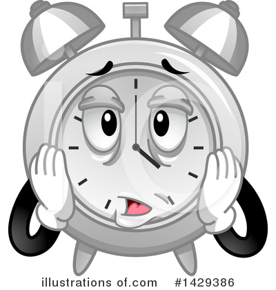 Royalty-Free (RF) Alarm Clock Clipart Illustration by BNP Design Studio - Stock Sample #1429386