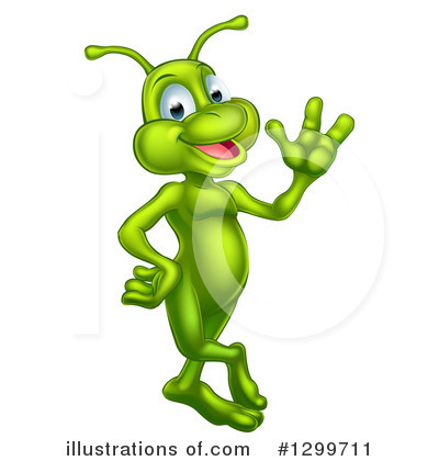 Royalty-Free (RF) Alien Clipart Illustration by AtStockIllustration - Stock Sample #1299711