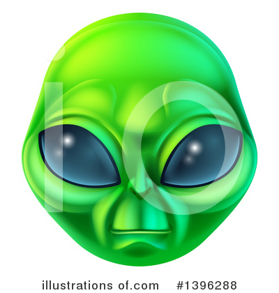 Royalty-Free (RF) Alien Clipart Illustration by AtStockIllustration - Stock Sample #1396288