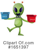 Alien Clipart #1651397 by Morphart Creations