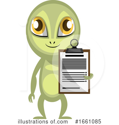 Alien Clipart #1661085 by Morphart Creations