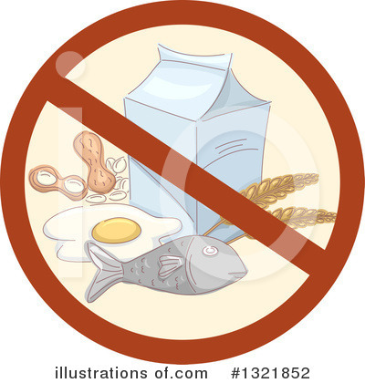 Royalty-Free (RF) Allergies Clipart Illustration by BNP Design Studio - Stock Sample #1321852