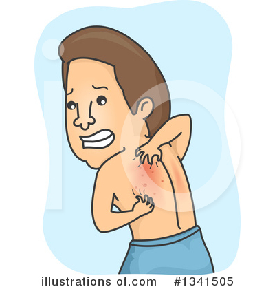 Itching Clipart #1341505 by BNP Design Studio