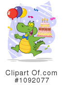 Alligator Clipart #1092077 by Hit Toon