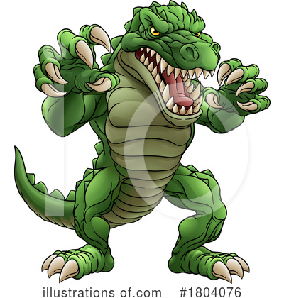 Royalty-Free (RF) Alligator Clipart Illustration by AtStockIllustration - Stock Sample #1804076