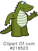 Alligator Clipart #218523 by Cory Thoman