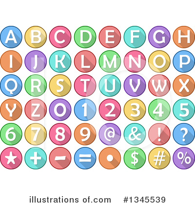 Alphabet Clipart #1345539 by Liron Peer