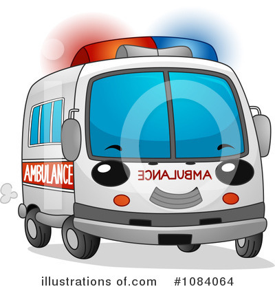 Royalty-Free (RF) Ambulance Clipart Illustration by BNP Design Studio - Stock Sample #1084064
