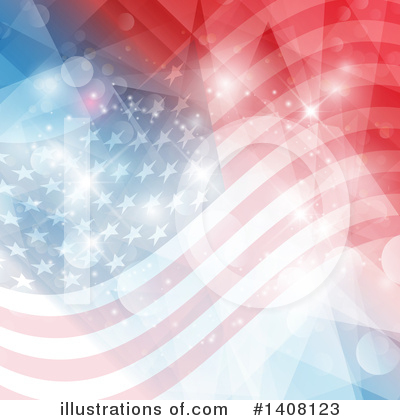 Patriotic Clipart #1408123 by KJ Pargeter