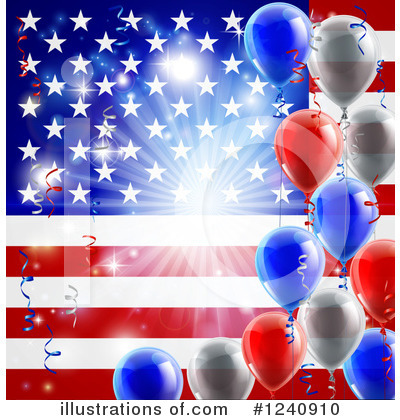 Veterans Day Clipart #1240910 by AtStockIllustration