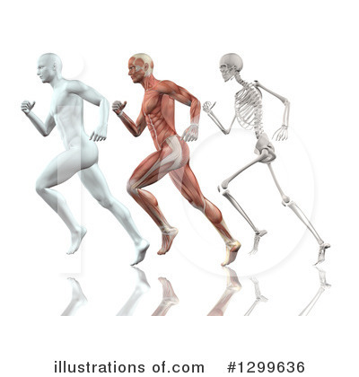 Skeleton Clipart #1299636 by KJ Pargeter