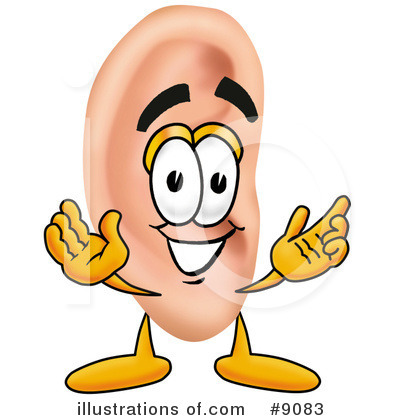 Hearing Aid Clipart #9083 by Mascot Junction