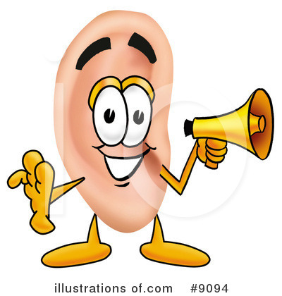 Hearing Aid Clipart #9094 by Mascot Junction