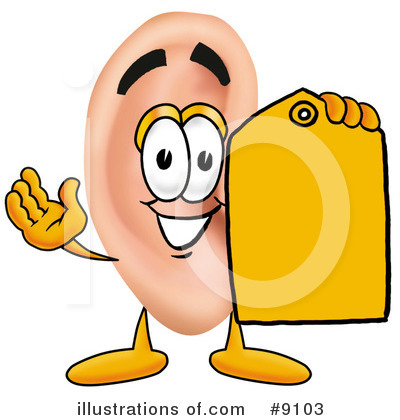 Hearing Aid Clipart #9103 by Mascot Junction