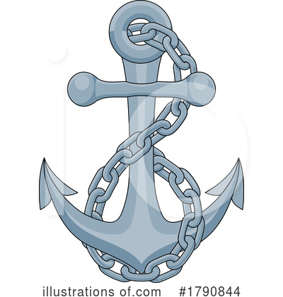 Anchor Clipart #1790844 by AtStockIllustration