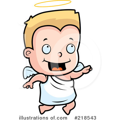 Royalty-Free (RF) Angel Clipart Illustration by Cory Thoman - Stock Sample #218543