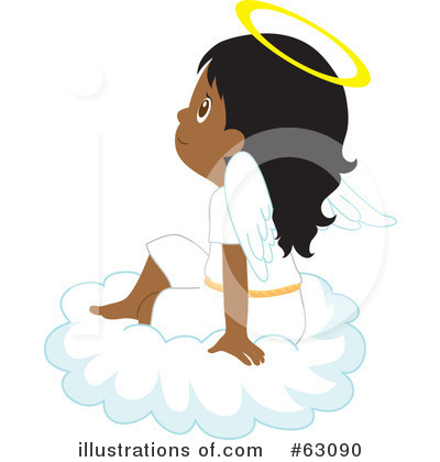 Royalty-Free (RF) Angel Clipart Illustration by Rosie Piter - Stock Sample #63090