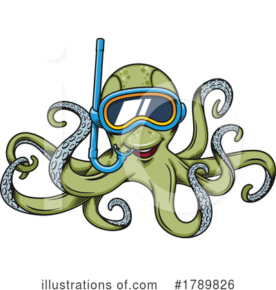 Tentacles Clipart #1789826 by Vector Tradition SM