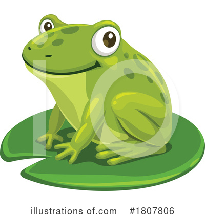 Frogs Clipart #1807806 by Vector Tradition SM