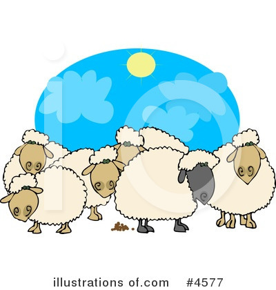 Sheep Clipart #4577 by djart