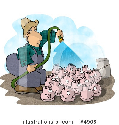 Pigs Clipart #4908 by djart