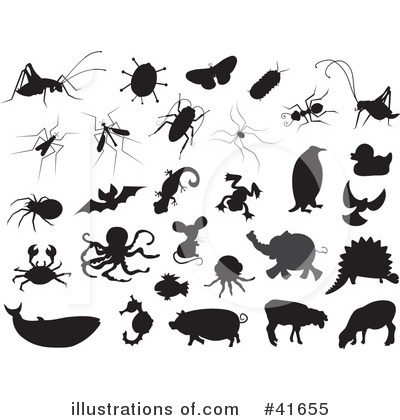 Royalty-Free (RF) Animals Clipart Illustration by Prawny - Stock Sample #41655