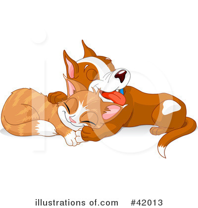 Royalty-Free (RF) Animals Clipart Illustration by Pushkin - Stock Sample #42013