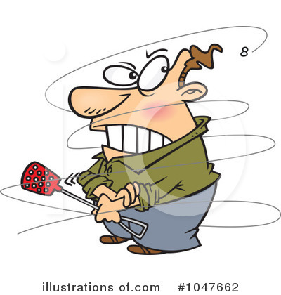 Royalty-Free (RF) Annoying Clipart Illustration by toonaday - Stock Sample #1047662