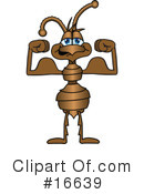 Ant Character Clipart #16639 by Mascot Junction