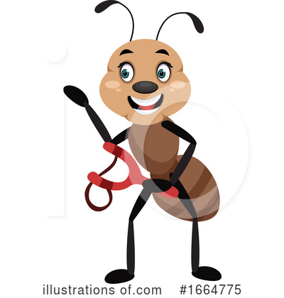 Royalty-Free (RF) Ant Clipart Illustration by Morphart Creations - Stock Sample #1664775