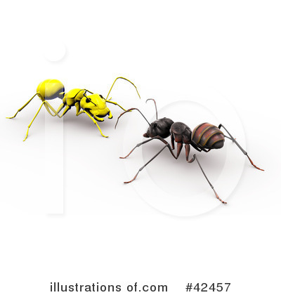 Ants Clipart #42457 by Leo Blanchette