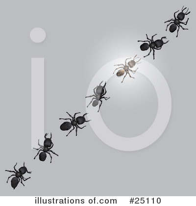 Ant Clipart #25110 by Leo Blanchette