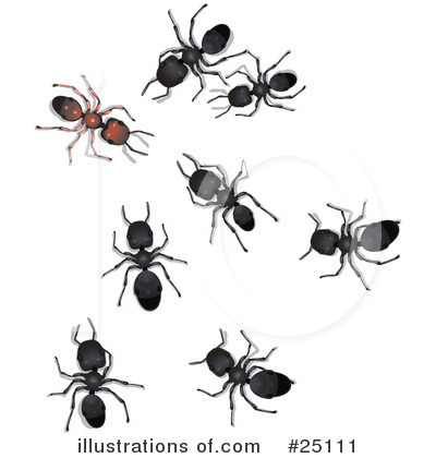 Ant Clipart #25111 by Leo Blanchette