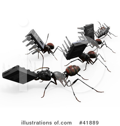 Ant Clipart #41889 by Leo Blanchette