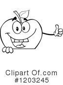 Apple Clipart #1203245 by Hit Toon